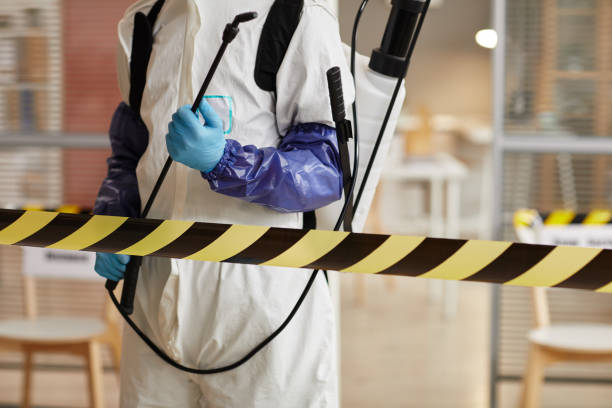 Professional Trauma Scene Cleanup technician working in Durham, NC